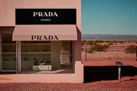 Prada store in desert